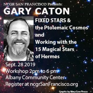 Gary Caton 9/28/19 NCGR-SF