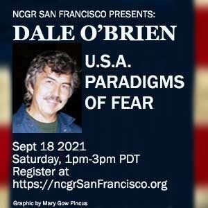 Dale O'Brien 9-18-2021 NCGR-SF